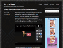 Tablet Screenshot of ozzypig.com